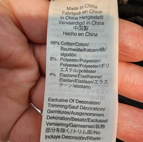 Madewell 10" High-Rise Skinny Jeans Gold Piping Metallic Tuxedo Stripe Denim 25 - Picture 7 of 13